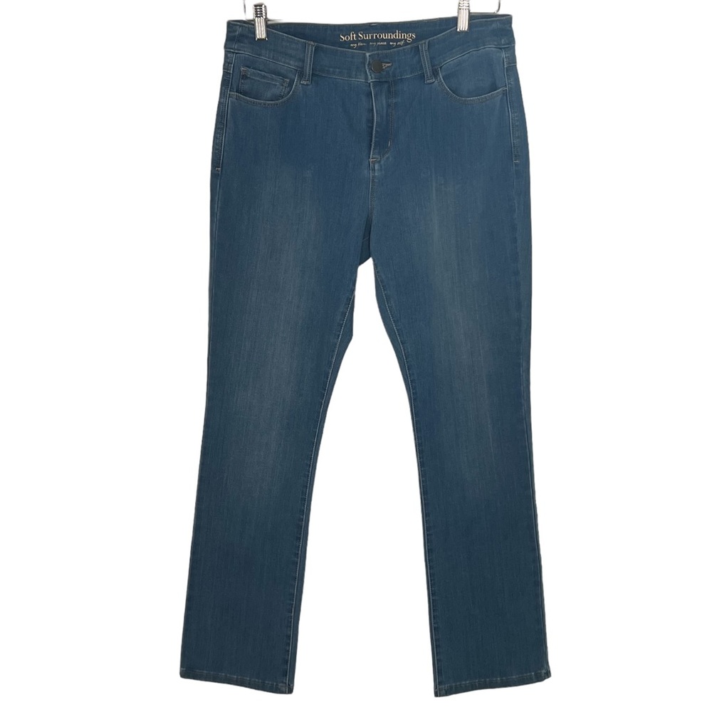 Soft Surroundings Straight Leg Jeans - 10